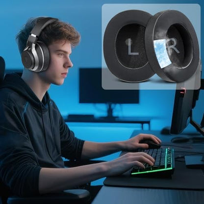 SOULWIT Cooling Earpads for Turtle Beach Stealth Pro - Black - color: Black