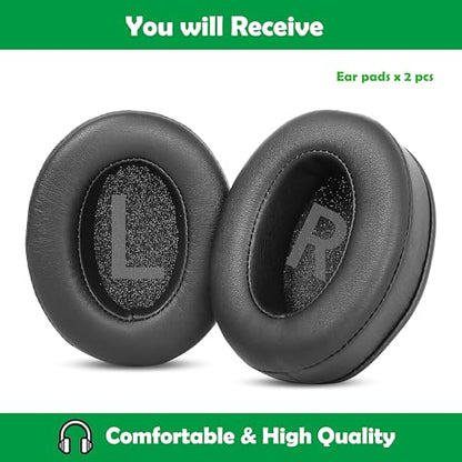 Earpads Cushion Compatible with Avantree Audition, Audition Pro HT5009, AS9PA, HT4189, HT3189, DG59 Headsets Ear Pads Replacement with Softer Protein Leather and Memory Foam