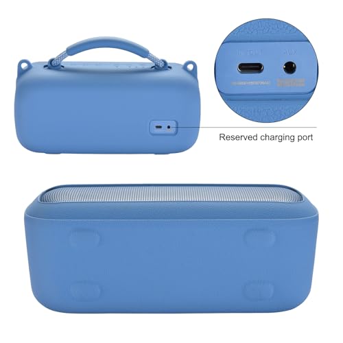 Carrying Case Compatible with Bose SoundLink Max Portable Speaker | Protective Cover Silicone Case with Shoulder Strap