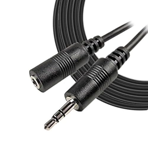 iMBAPrice® 50 Feet Professional Quality Nickel Plated 3.5 mm Male/Female Stereo Audio Extension Cable - color: Male to Female, size: 50 Feet