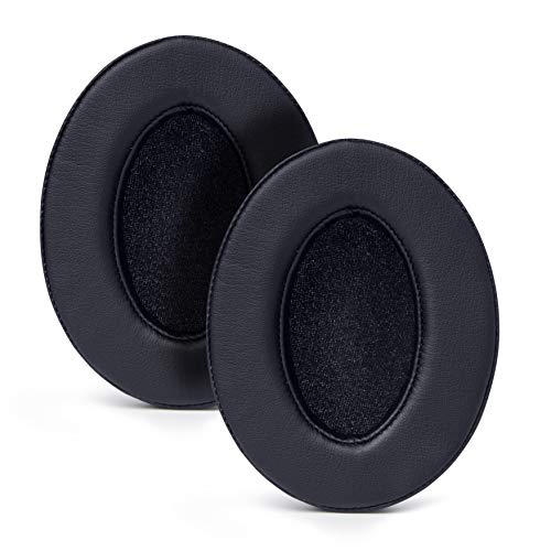 WC Wicked Cushions PadZ - Thick & Soft Ear Pads for ATH M50X / M40X / SteelSeries Arctis/HyperX Cloud & Alpha/Logitech G Pro X/Compatible with Over 50 Headphones | Black - color: Black