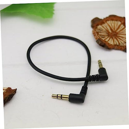 3pcs Coiled Audio Cable Aux Cable Stereo Headphone for Car Mobile Tablet