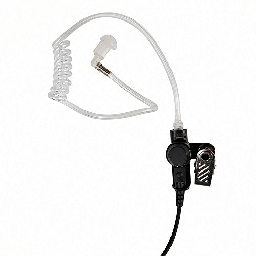 Acoustic Tube Earpiece for M0torola CP200 Walkie Talkies (Pack of 1) | 2 Pin Headset Compatible with GP300 CLS1110 RDU4100 RMU2040 RMU2080D HKLN4604 HKLN4599 Two Way Radio