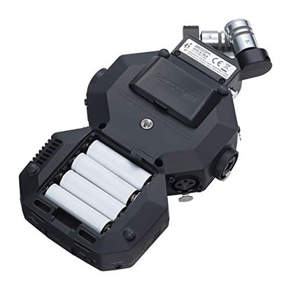 Zoom H8 Recorder for Musicians, Podcasters & Filmmakers | Filmmakers and Podcasters with Stereo Microphones, 6 Inputs, 12 Tracks, Touchscreen, USB Audio Interface, Battery Powered
