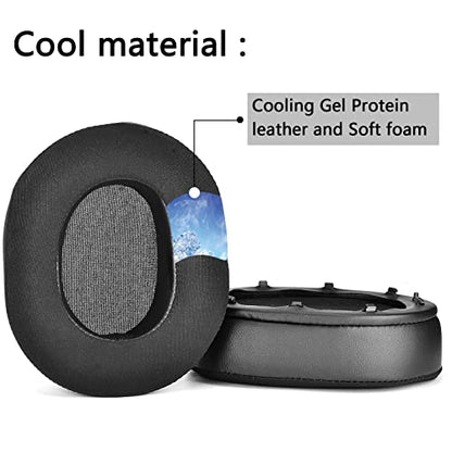 Defean Cooling Gel Earpads for Razer BlackShark V2/V2 Pro Headset | (Does Not Fit BlackShark V2 Pro 2023 Edition Model) Added Thickness High-Density Noise Isolation Foam