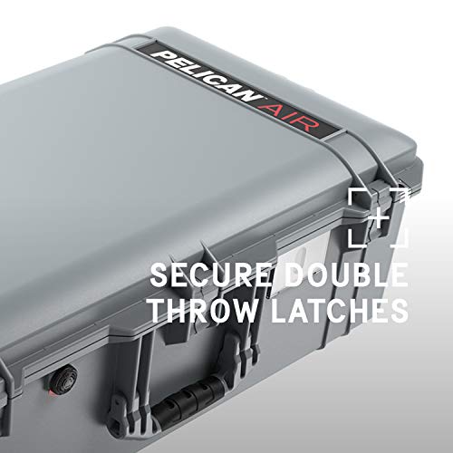 Pelican 1615 Air Case no Foam (Silver) - color: Silver, size: One Size - No Foam