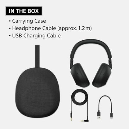 Sony WH-1000XM6 Wireless Noise Canceling Headphones, HD NC Processor QN3, 12 Mics, Adaptive NC Optimizer, Platinum Silver, Headphone Stand, 1-Year Warranty - color: Platinum Silver