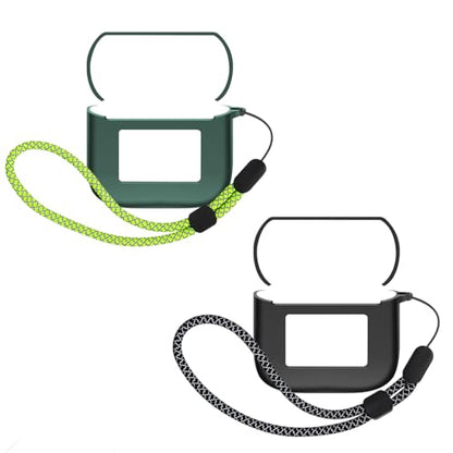 Protective Case Compatible with Tour Pro 3 and Charging Case Cover - Scratchproof, 360-Degree Shock Absorbing, Waterproof, and Drop-Proof with a Lanyard(Dark Night Green+Black) - color: Dark Night Green+Black