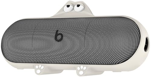 Geiomoo Silicone Case for Beats Pill (2024 Release) Speaker, Protective Portable Scratch Shock Resistant Cover (Beige) - color: Beige