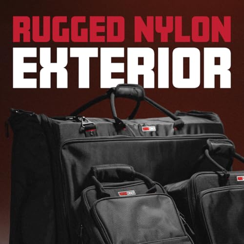 Gator Cases 12 x 12 x 5" Padded Mixer Carry Bag (G-MIXERBAG-1212) | Fits Compact Small Format Mixers, Dual Layer Padding, Organized Cable Storage, Adjustable Removable Shoulder Strap - size: 12"x 12"x 5.5", style: Small Format