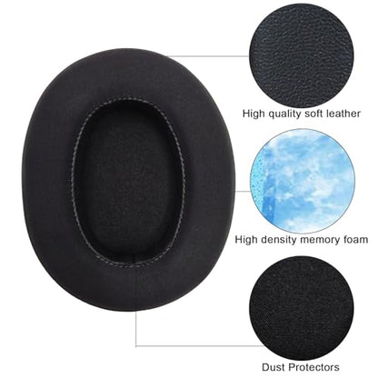 Replacement Ear Pads for Sony WH-XB910 XB910N Extra Bass Noise Cancelling Headphones, Headphones Ear Cushions, Headset Earpads, Ear Cups Cover (CG Black) - color: CG Black