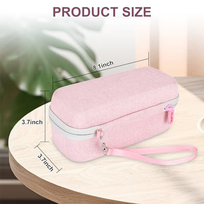EVA Hard Case for JBL Flip7 /6/5 Waterproof Portable Bluetooth Speaker, Fit for JBL Flip 4 Premium Travel Protective Carrying Storage Bag - Pink