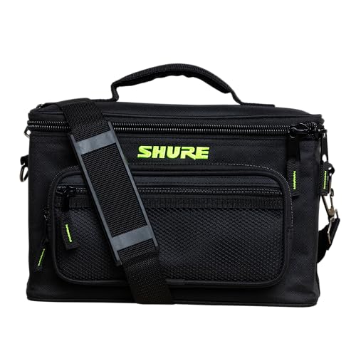 Shure by Gator Padded Microphone Bag that Holds Up to 4 Mics; (SH-MICBAG04) - style: Holds 4 Mics