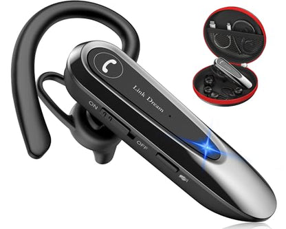 Link Dream Bluetooth Earpiece for Cell Phone with Mute - size: 1 Pack