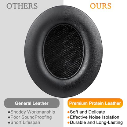 Earpads for Beats Studio 3 & Studio 2 Over-Ear Headphones - Black | Do Not Fit Beats (Studio Pro, Monster Studio, Solo On-Ear) - color: Black