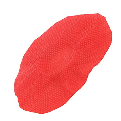 120 Pcs Microphone Caps Disposable | Non - Woven Particle & Saliva Guard Replacement Covers for Handheld Microphones/Home/Studio | 7x7.6cm (Red Yellow) - color: Red Yellow