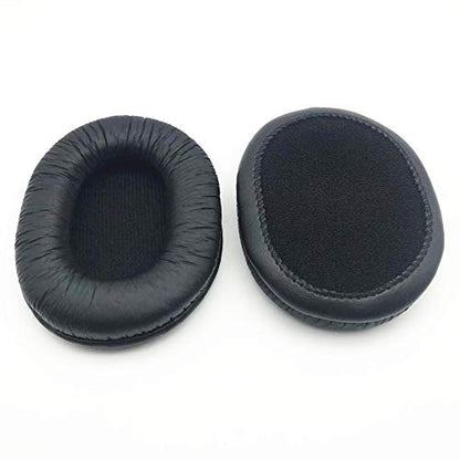 Replacement Headphone Earpads Ear Pads Cushions Compatible with Sony MDR-7506,MDR-7806,MDR-V6,MDR-CD900ST Headset (Black) - color: Black