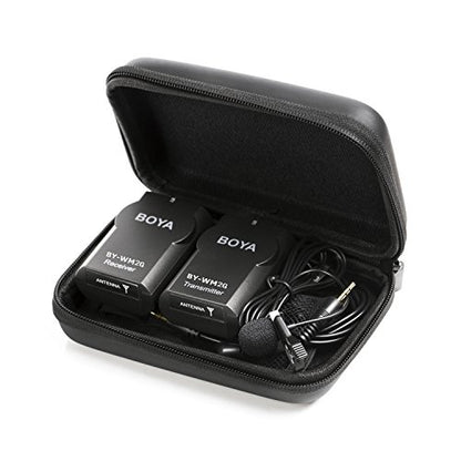 BOYA BY-WM2G Compact Wireless Microphone, 15m Operation Range, Works with GoPro, Smartphone, Tablet, Audio Recorder