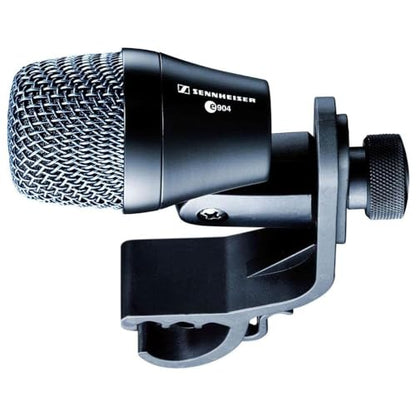 Sennheiser E 904 Dynamic Drum Microphone Bundle with Cable, Cloth | Optimized for Drums, Compact and Convenient, Robust Sound Quality, Mic Cable & Polishing Cloth Included
