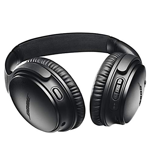 Bose QuietComfort 35 II Wireless Bluetooth Headphones, Noise-Cancelling, with Alexa Voice Control - Black - color: Black