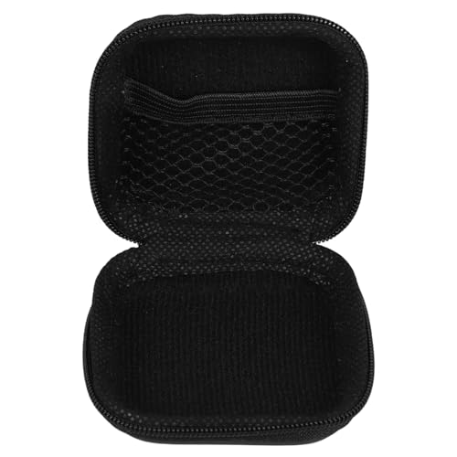 Black EVA Earphone Case Pouch, Hard Shell Mini Storage Box