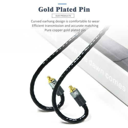 5N OFC Silver Plating+Graphene Mixed Braid Earphone Replacement Cables for Sennheiser IE900 IE600 IE300 IE200 （3.5mm Plug） - color: 3.5mm Plug