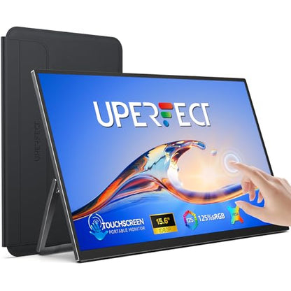 UPERFECT Portable Monitor Touchscreen 15.6 Inch 125% sRGB Travel Monitor - size: 15.6 inch