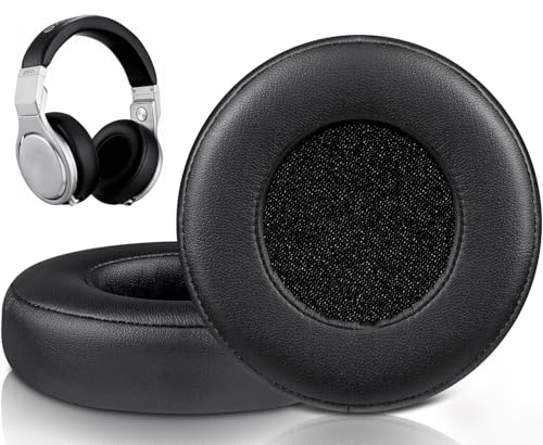 SOULWIT Earpads for Monster Beats Pro by Dr Dre Detox Headphones, Softer Protein Leather, High-Density Noise Isolation Foam - Black - color: Black
