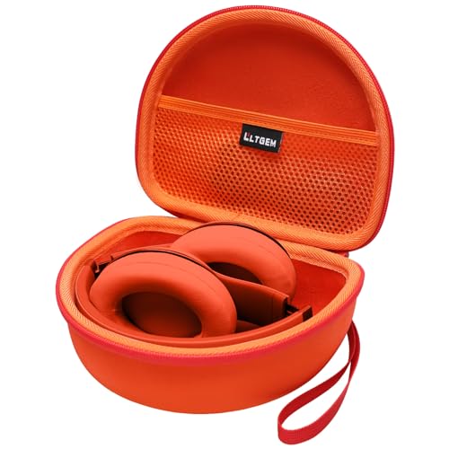 Case for Beats Studio Pro/Solo 4/Studio3/Solo3 Wireless Headphone Orange | Hard Carrying Travel Case for Beats Studio Pro/Solo 4/Studio3/Solo3 Wireless Headphone - color: Orange
