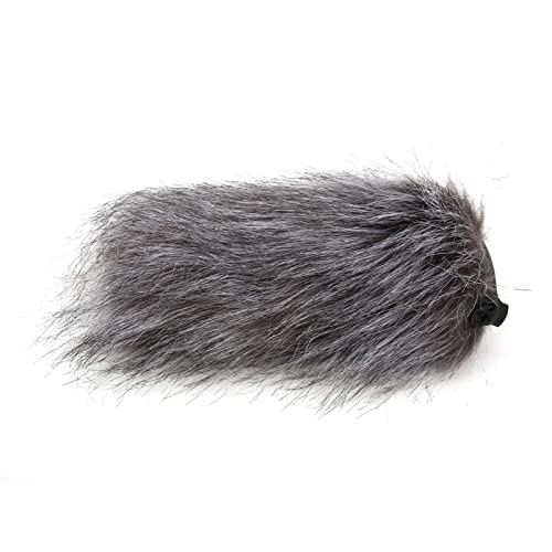 Mic Windscreen, Outdoor Wind Cover, Professional Noise Reduction Universal Fit for Video Recording Mics, Camera Microphones