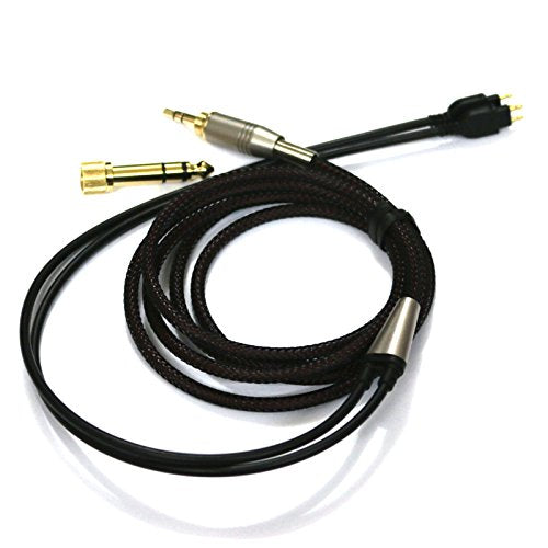 NewFantasia Replacement Audio Upgrade Cable Compatible with Sennheiser HD650, HD600, HD580, HD58X, HD660S, HD660S2, Massdrop HD6XX Headphones 3meters/9.9feet - size: 3m