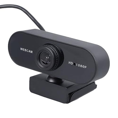 ZJchao Web Camera for Desktop Computer, 1080P HD, Built-in Microphone, Easy to Install, Compatible with OS X, Ideal for Video Recording, Conferencing, Streaming