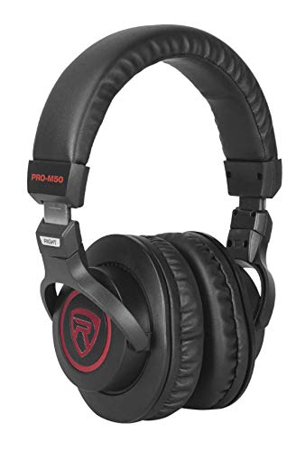 Audiosavings Bundle: Focusrite Vocaster Two USB-C Podcast Podcasting Studio Audio Recording Interface Bundle with (2) Rockville PRO-M50 SR Studio Headphones (3 Items)