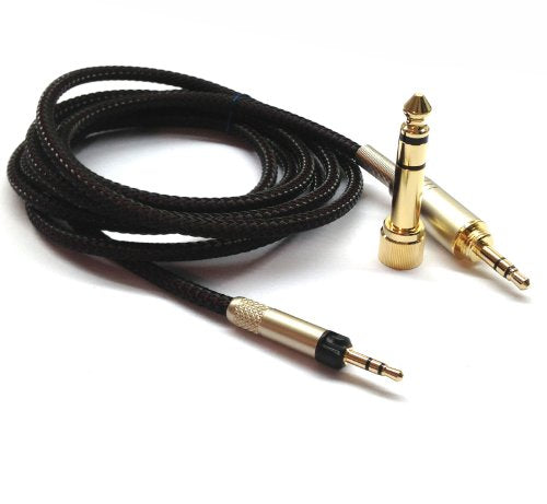 NewFantasia Replacement Audio Upgrade Cable Compatible with Sennheiser HD598, HD598Cs, HD560s, HD598SE, HD620S, HD400PRO, HD599, HD569, HD579, HD505 Headphones 3meters/9.9feet - size: 3m