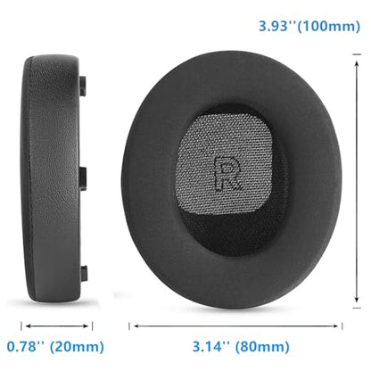 QC Ultra Ice Silk Earpads Headband Cushions for Bose QuietComfort Ultra | Cooling Gel Fabric Ear Pads Replacement Thickness Covers Noise Isolation - Black