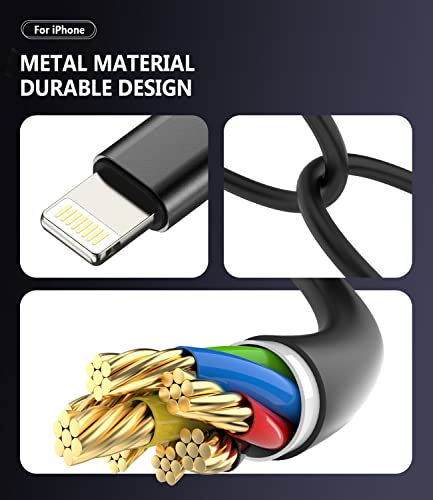 3.5mm to Lightning Compatible for iPhone Splitter Headphone Adapter Audio Apple Dongle Jack AUX Adaptador para Earphone 2 in 1 Phone Earbud and Charge Charger 13 12 11 Pro Max Mini Xs Se 7 X 8 Plus