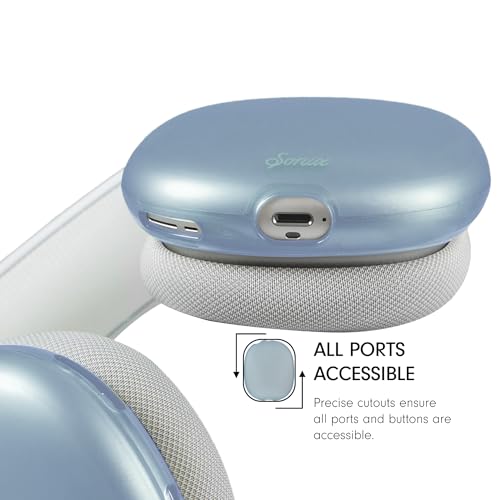 Sonix Protective Case for AirPods Max 2 & 1 | Headphones Cover | Frosted Matte Light Blue - color: Frosted Matte Light Blue