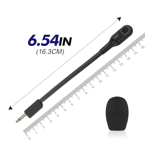 Mic Replacement Fits for Razer BlackShark V2 Pro 2023 Wireless Gaming Headsets, Noise Cancelling 3.5mm Jack Boom BlackShark PC Game Sound Microphone - size: V2 Pro-Gen 2(2023 Edition)