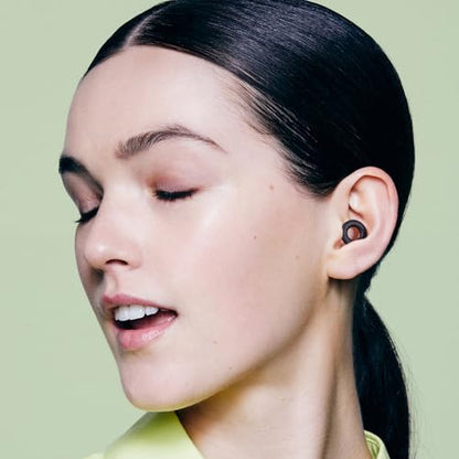 Loop Quiet 2 Ear Plugs - Ultra-Comfy Reusable Hearing Protection for Sleep | 24dB SNR noise reduction. Flexible, customizable fit. Reusable & washable. For deep focus, travel, noise sensitivity - color: Black