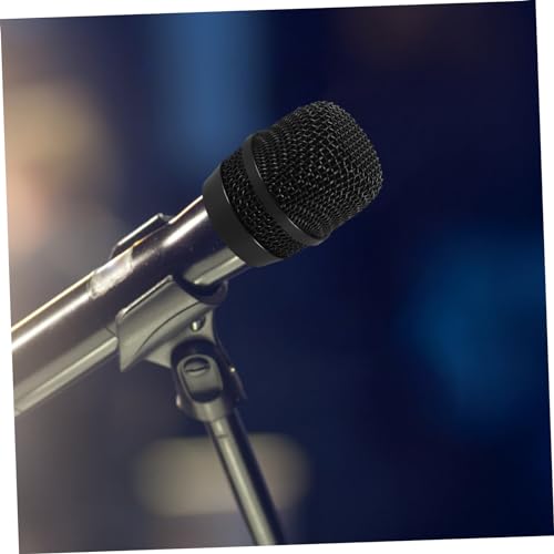 Metal Mic Head Replacement Microphone Grille Cover for Musicians Podcasters Broadcasters - size: 6.50X5.50X5.50CM
