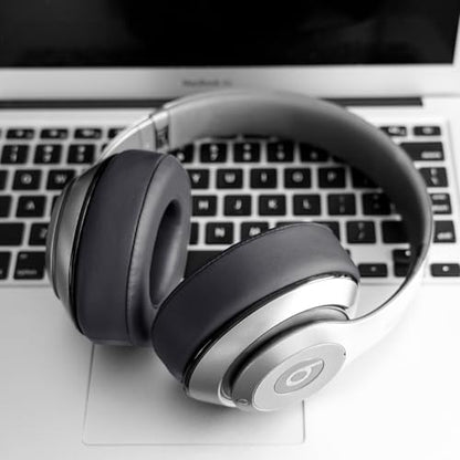 GEVO Replacement Ear Pads for Beats Studio 2 & 3 Headphones Ear Cushions - color: Dark Gray