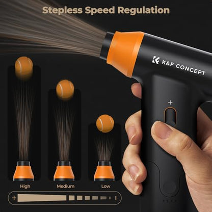 K&F CONCEPT Blower and Suction 2 in 1 Compressed Air Duster,150000RPM | 5000mAH,Brushless Motor,Low Gear for 180 Minutes,Portable,Multiple reuse,for Computer,Keyboard,House,Outdoor,Car,BS200