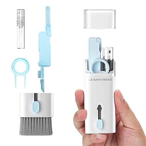 Electronics Cleaner Kit. Keyboard Brush, Airpod Cleaning Tool, Phone Screen Cleaner. for Computers, MacBooks, Laptops, Airpods Pro, Headphones. - color: blue