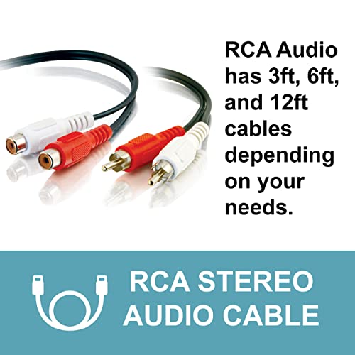 Cables To Go 3FT Value SERIESANDTRADE; RCA Stereo Audio Cable - size: 1 Count (Pack of 1)