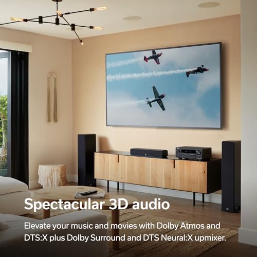 Denon AVR-S970H 7.2 Channel 8K UHD AV Receiver (90W x 7), Wi-Fi, Bluetooth | Built for Gaming, Audio & Video HEOS Multi-Room Streaming, Dolby Atmos, DTS:X, HDR10+, Dolby Vision, Dynamic HDR, HDMI 2.1 - style: AVR-S970H