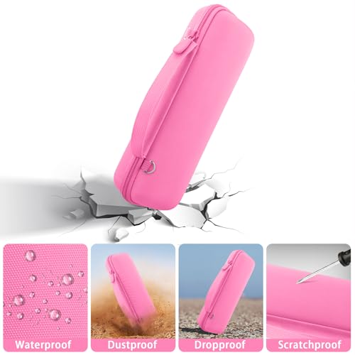 Hard Case for JBL Flip 7 Portable Wireless Bluetooth Speaker - color: Pink Case