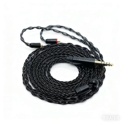 8Core MMCX Balanced 4.4mm Silver Plated Copper Earphone Cable,MMCX Upgrade Cable for Shure SE315 425 535 UE900 Earphones