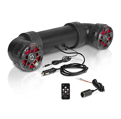 BOSS Audio Systems UTV4BRGB ATV Sound System, 4 Inch Speakers, Built-in Amp - style: 4" Speakers, RGB