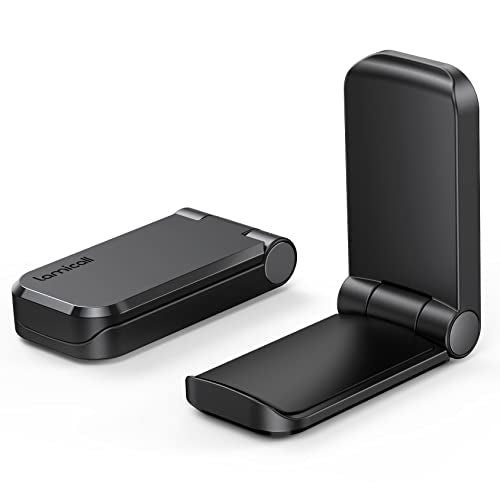 Lamicall 2 Pack Headphone Stand, Headset Holder, Adhesive Headphone Hook | Headset Hanger Mount Clip Under Desk, Earphone Clamp for Airpods Max, HyperX, Sennheiser, Black - style: Black - Two Pack
