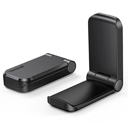 Lamicall 2 Pack Headphone Stand, Headset Holder, Adhesive Headphone Hook | Headset Hanger Mount Clip Under Desk, Earphone Clamp for Airpods Max, HyperX, Sennheiser, Black - style: Black - Two Pack